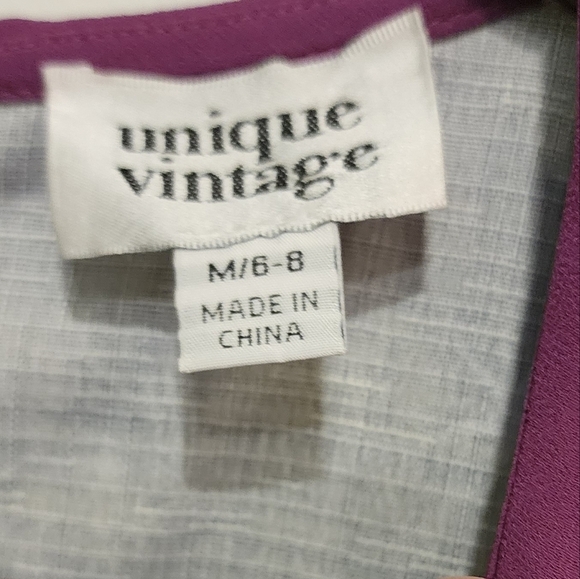 Unique Vintage Black Arden Pin Up Witch Print Babydoll Dress, Size Medium. NWT - Picture 8 of 12